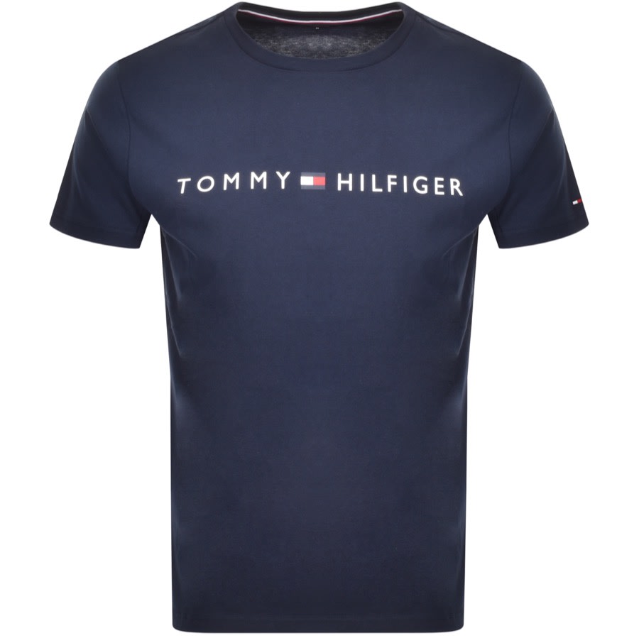 Alternative Image for ProductTommy Hilfiger Logo T Shirt Navy1